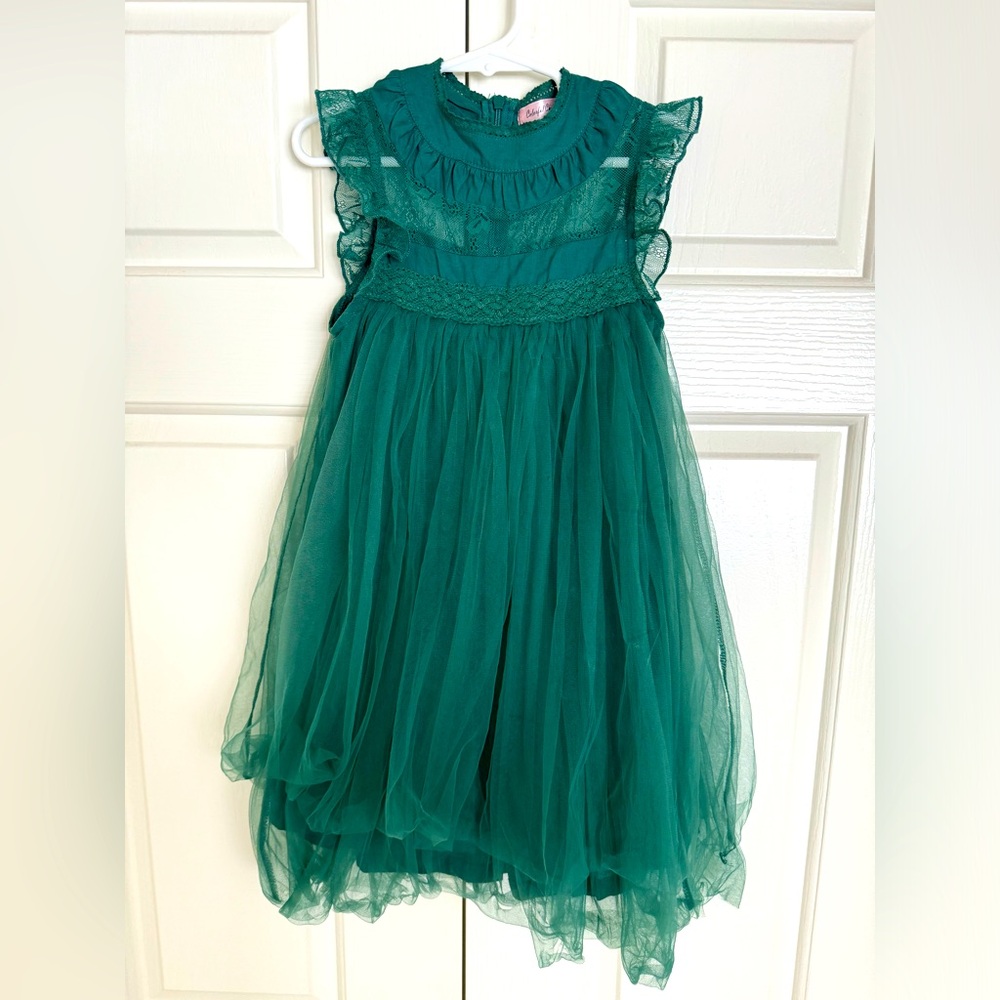 Green Tulle Dress